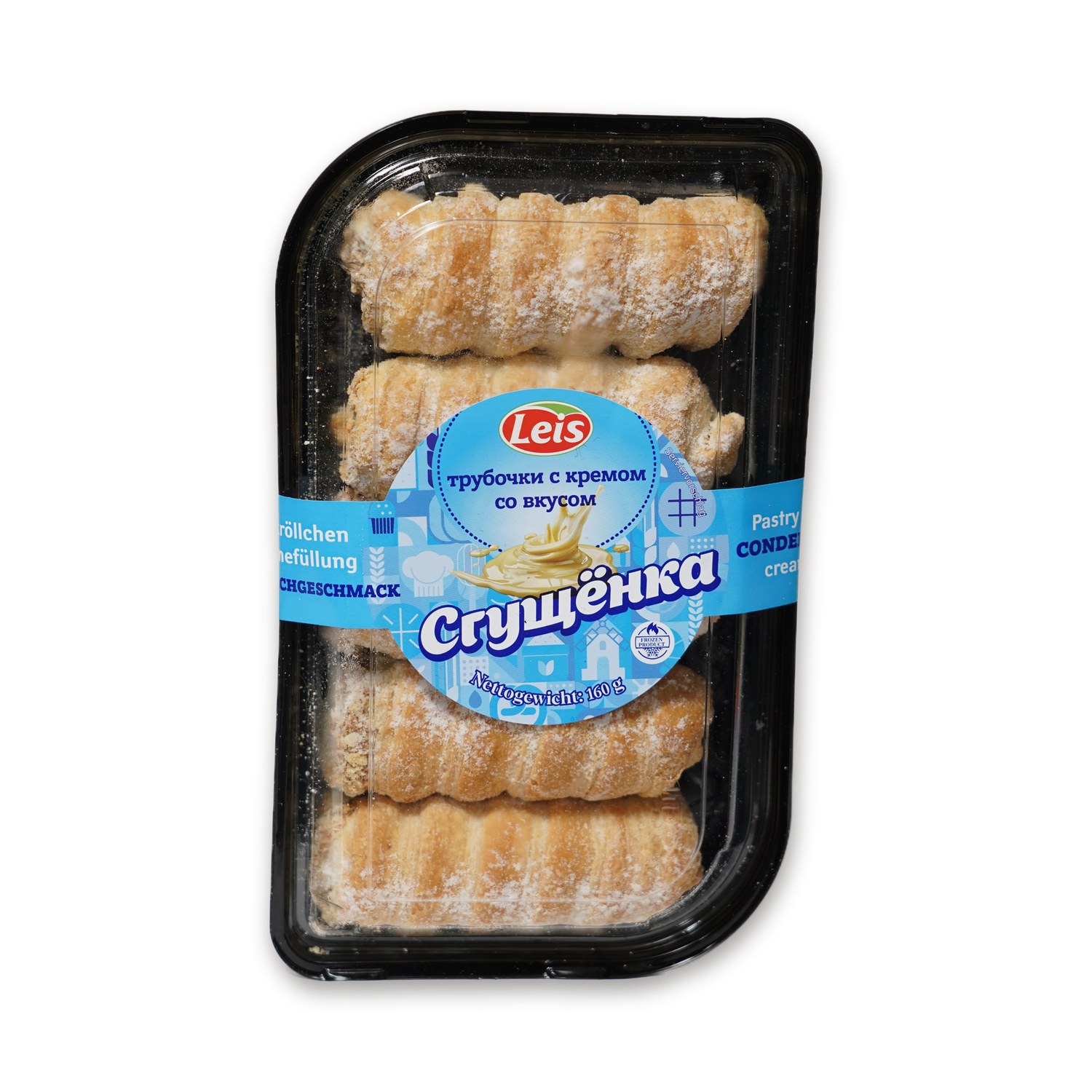 Pastry Tubes with Condensed Milk Cream — Leis