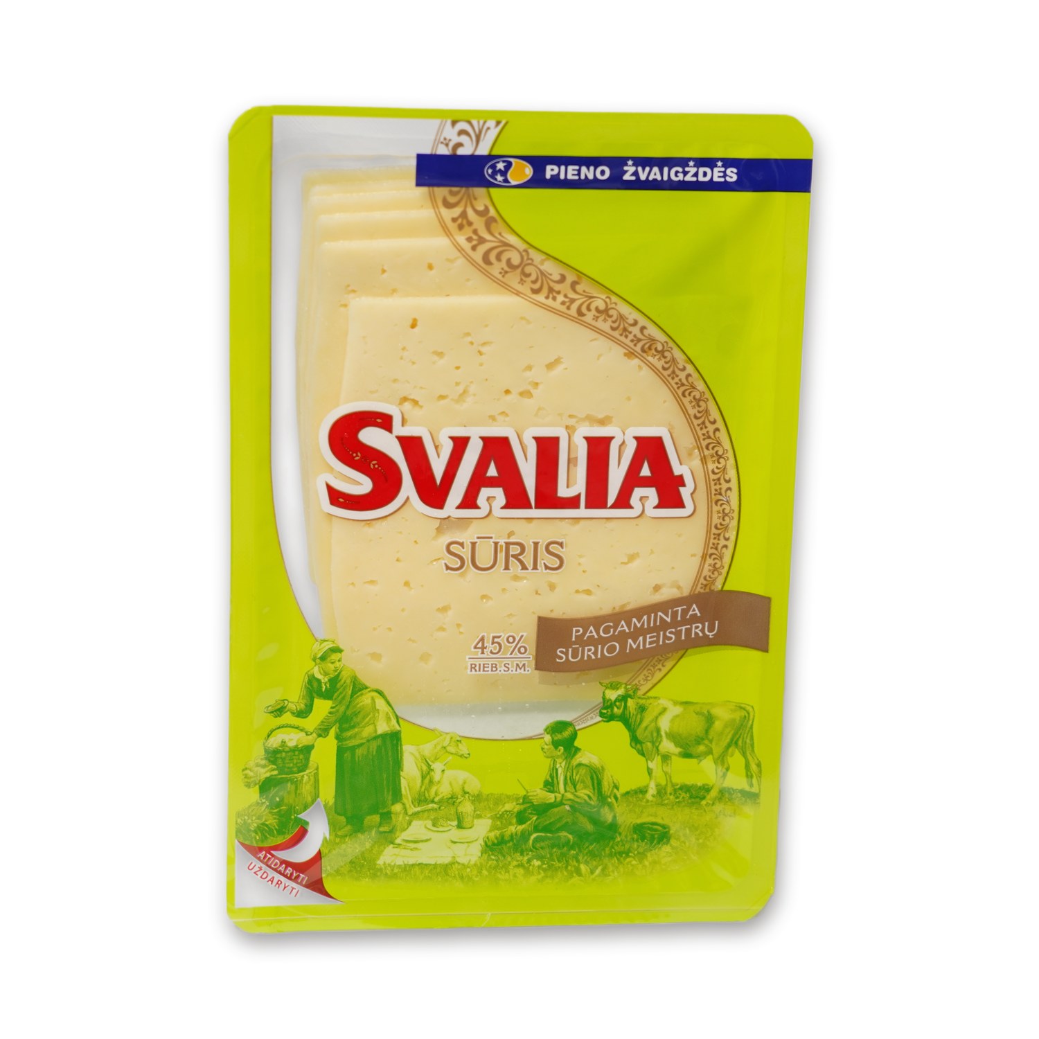 Cheese Slices 45% — Svalia