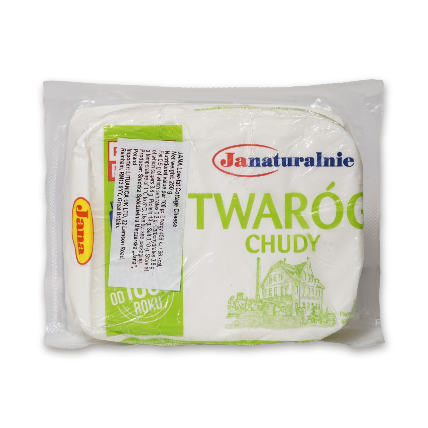Twarog Chudy Low-fat Cottage Cheese — Jana