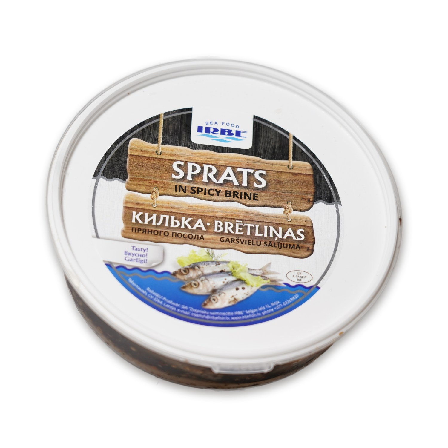 Sprats in Spicy Brine — Irbe
