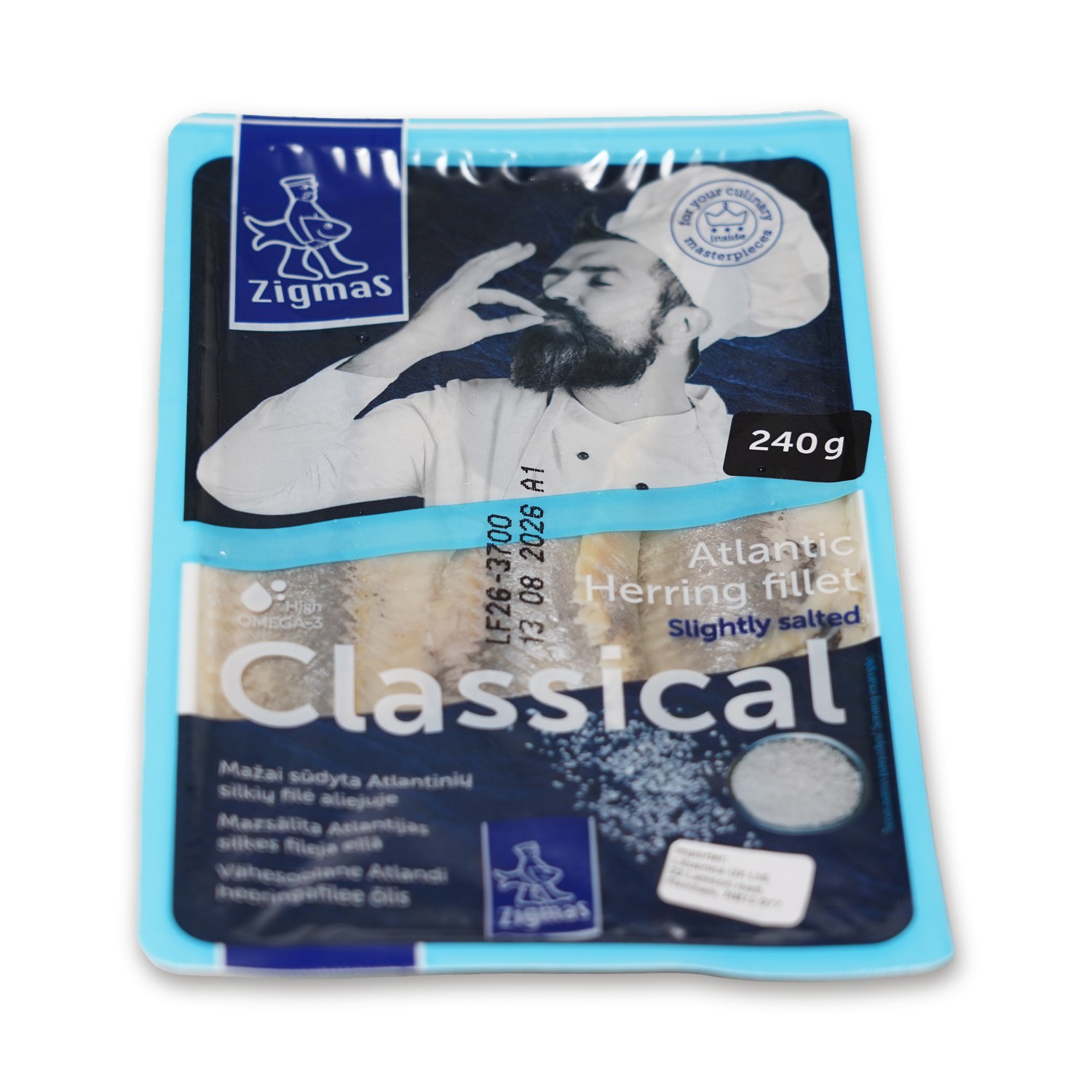 Classical Atlantic Herring Fillet — Zigmas