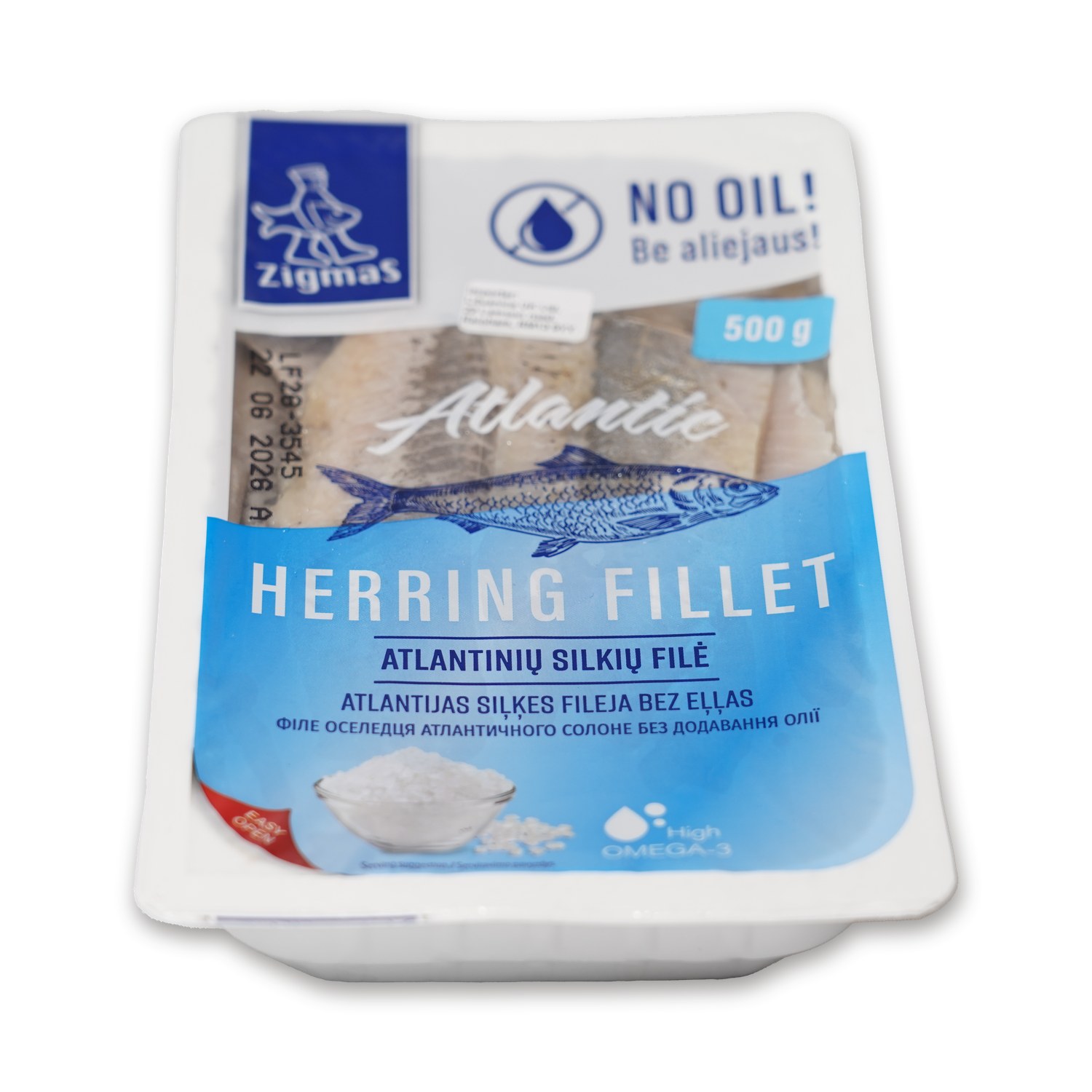 Atlantic Herring Fillet — Zigmas
