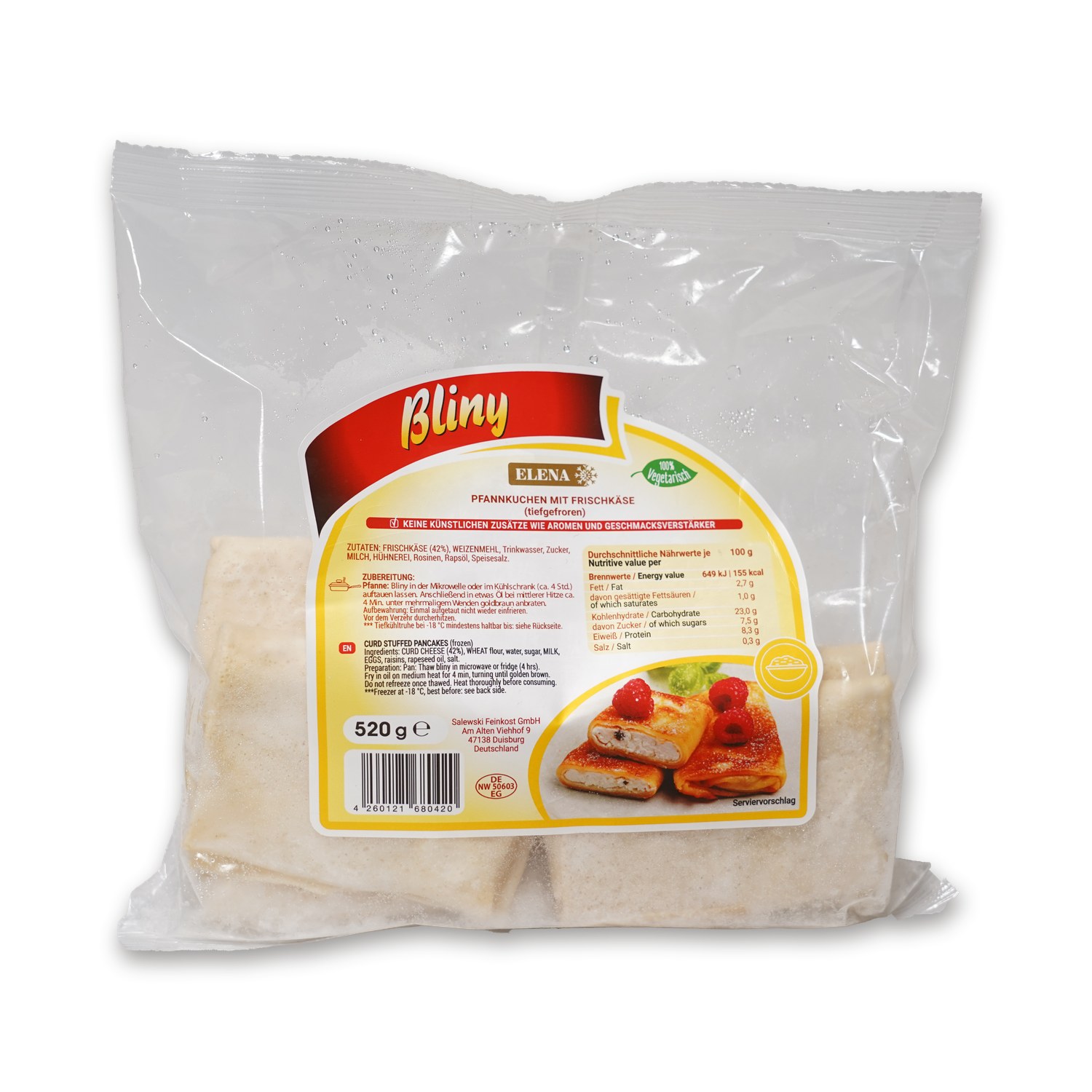 Bliny Curd Cheese Pancakes — Elena
