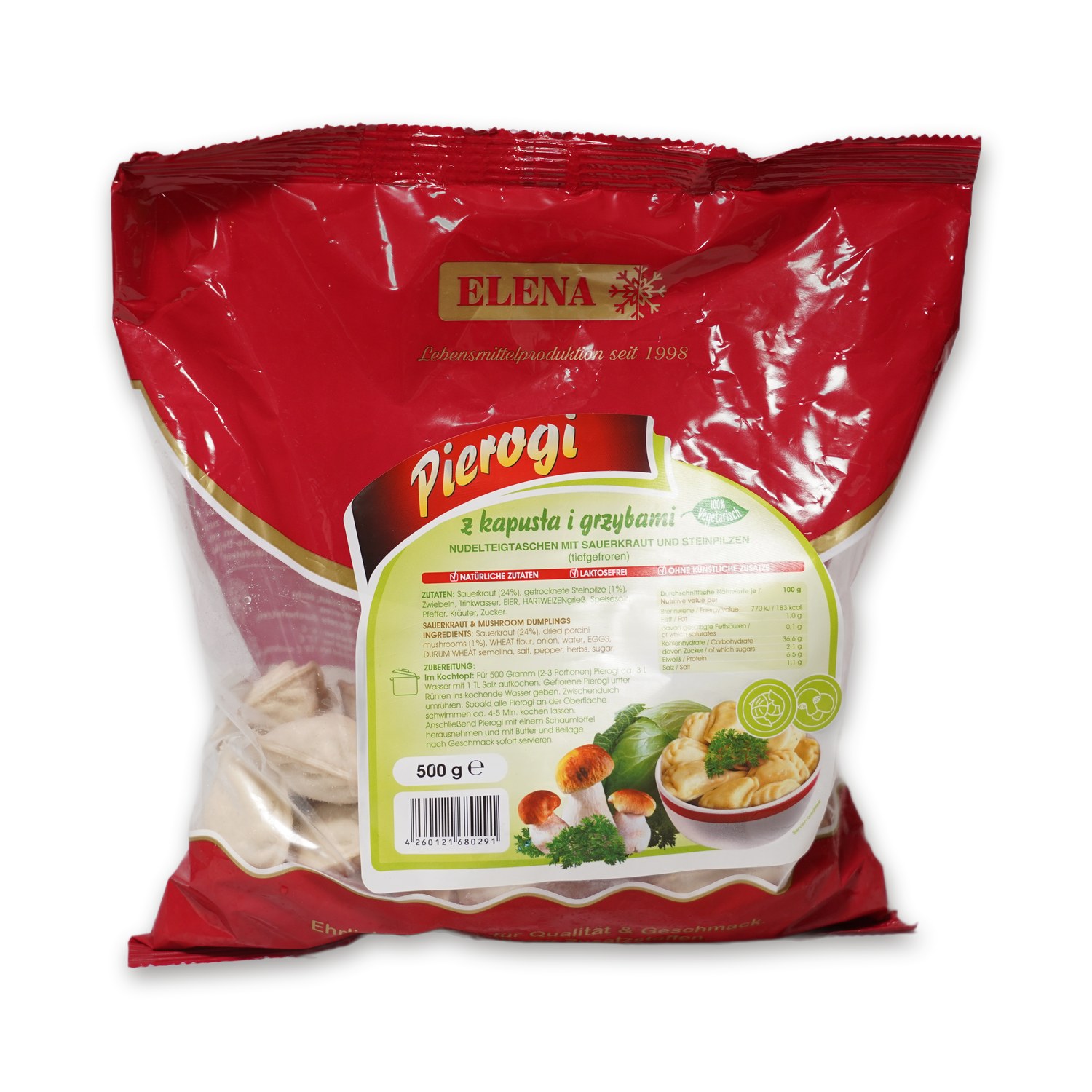 Pierogi with Sauerkraut & Mushrooms — Elena
