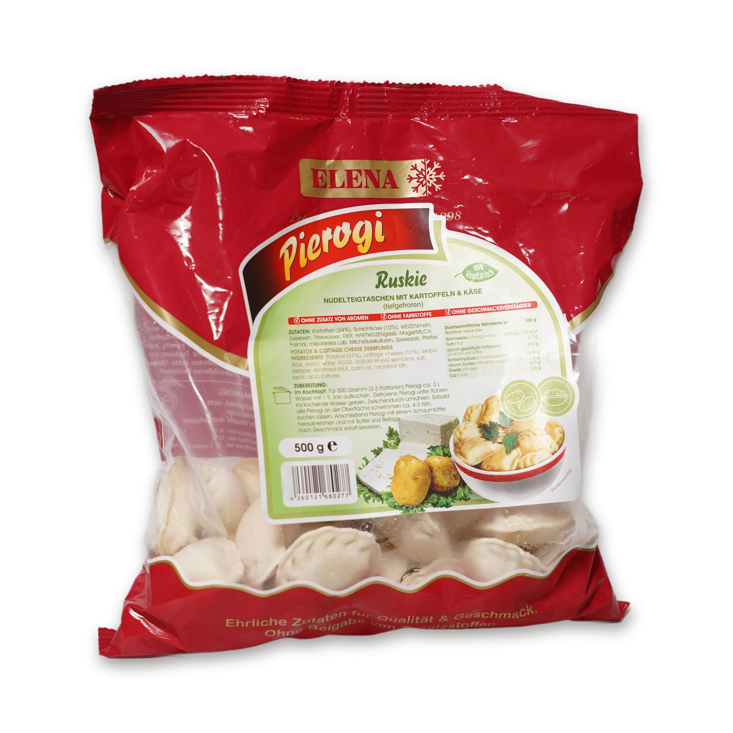 Pierogi Ruskie (Potato & Cheese) — Elena