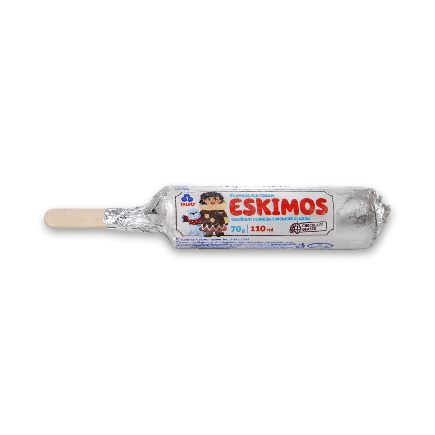 Chocolate Glazed Ice Cream — Eskimo