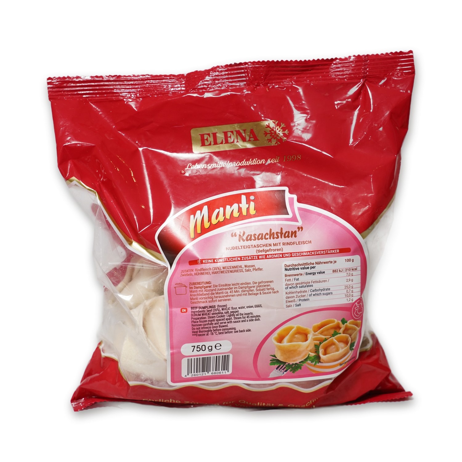 Manti Kazakhstan Beef Dumplings — Elena