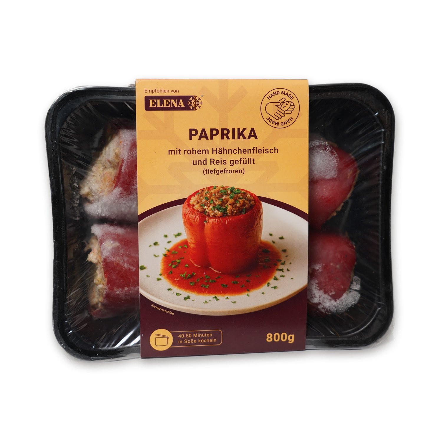 Stuffed Paprika with Chicken and Rice (Frozen) — Elena