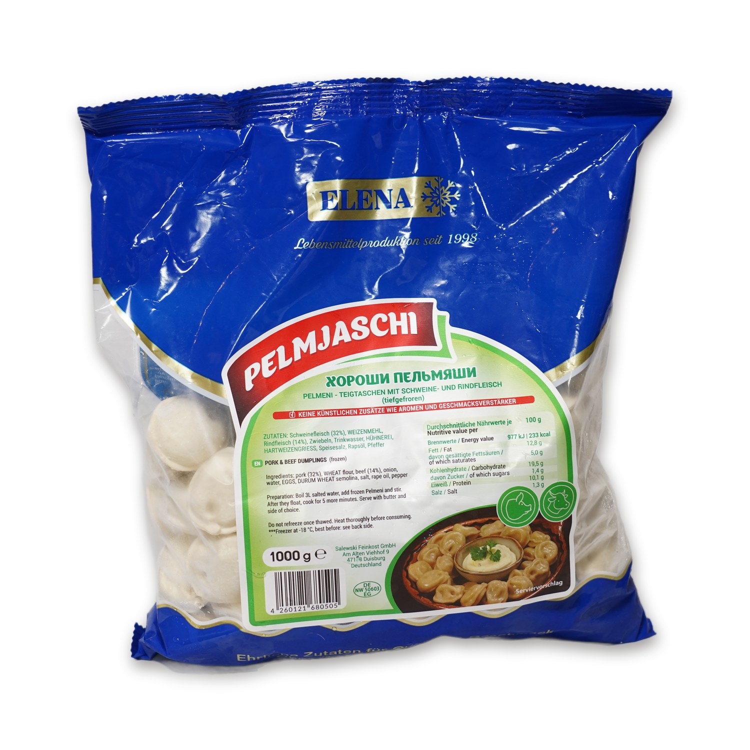 Pelmyashi Pork & Beef Pelmeni — Elena