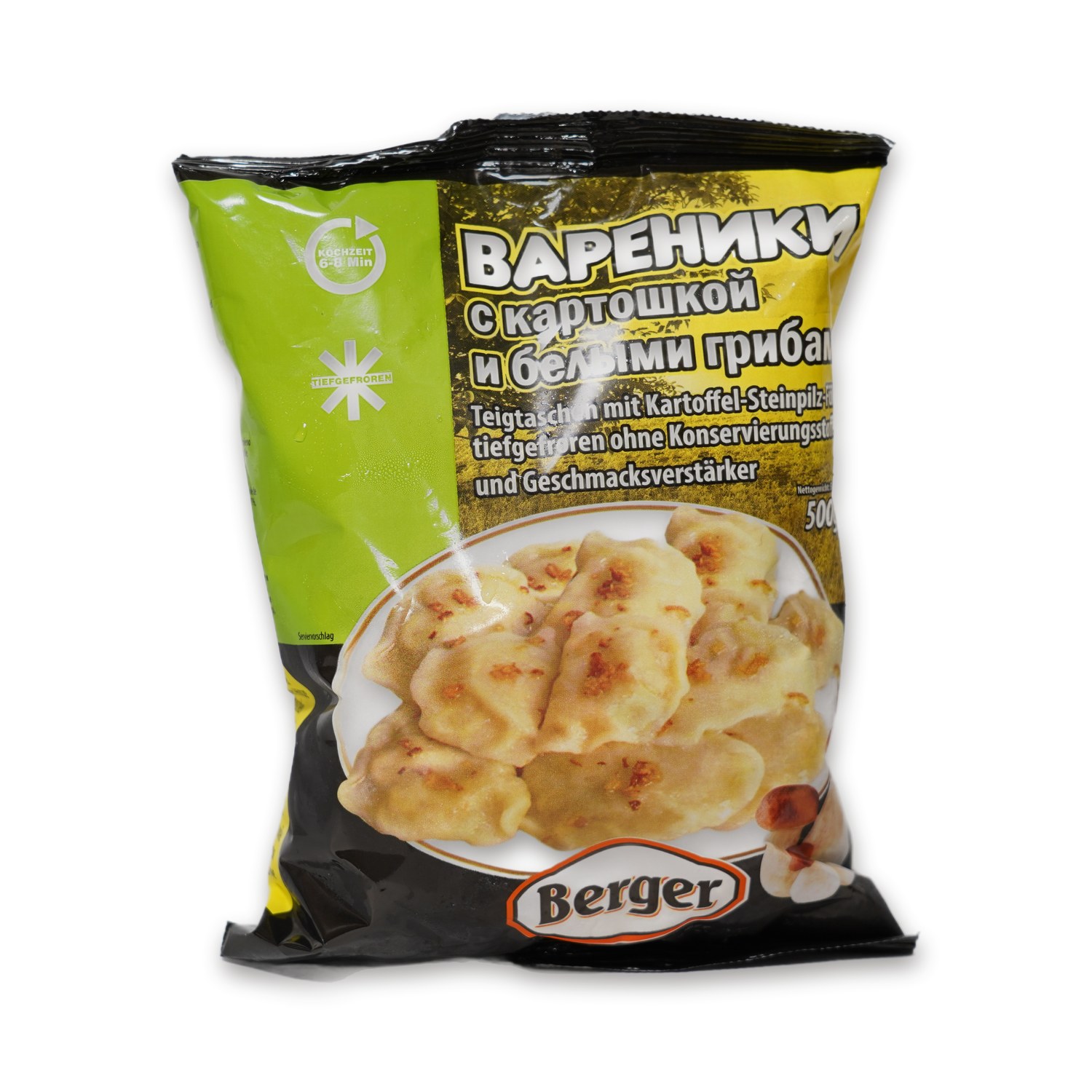 Vareniki with Potato and Porcini Mushrooms — Berger