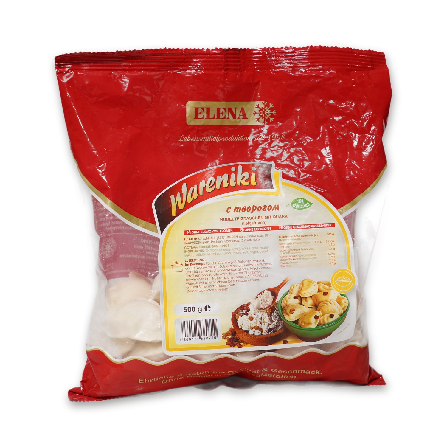 Vareniki with Cottage Cheese — Elena