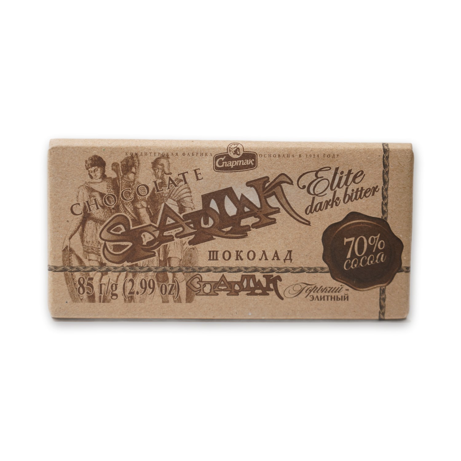 Elite Dark Bitter Chocolate 70% — Spartak
