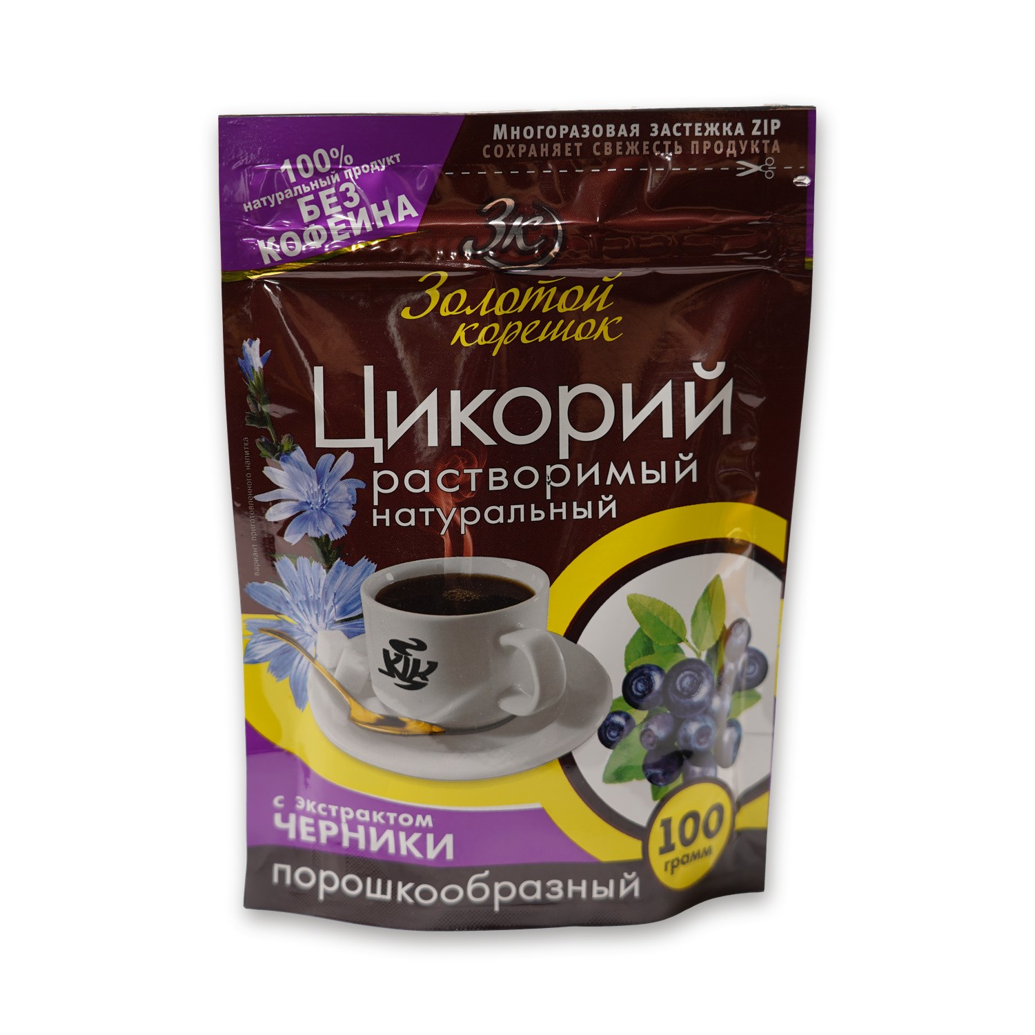 Chicory with Blueberry Extract — Zolotoy Koreshok