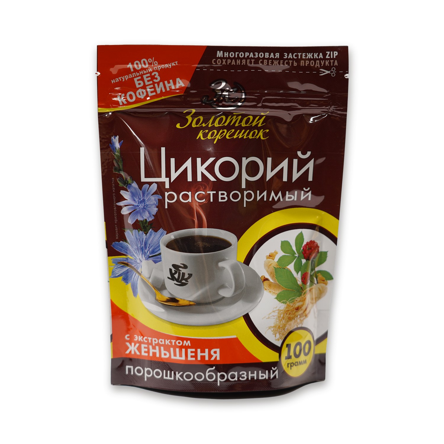 Instant Chicory with Ginseng — Zolotoy Koreshok